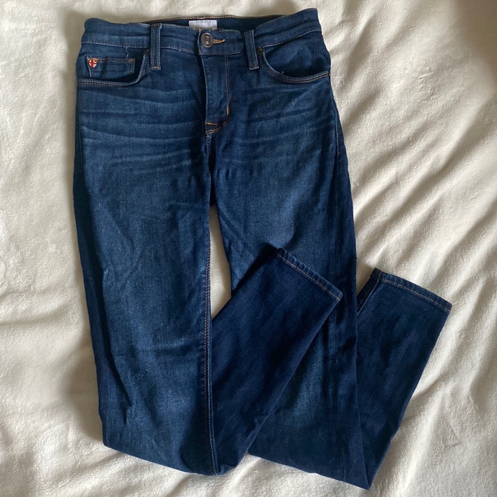 Hudson women’s blue skinny jeans size 25